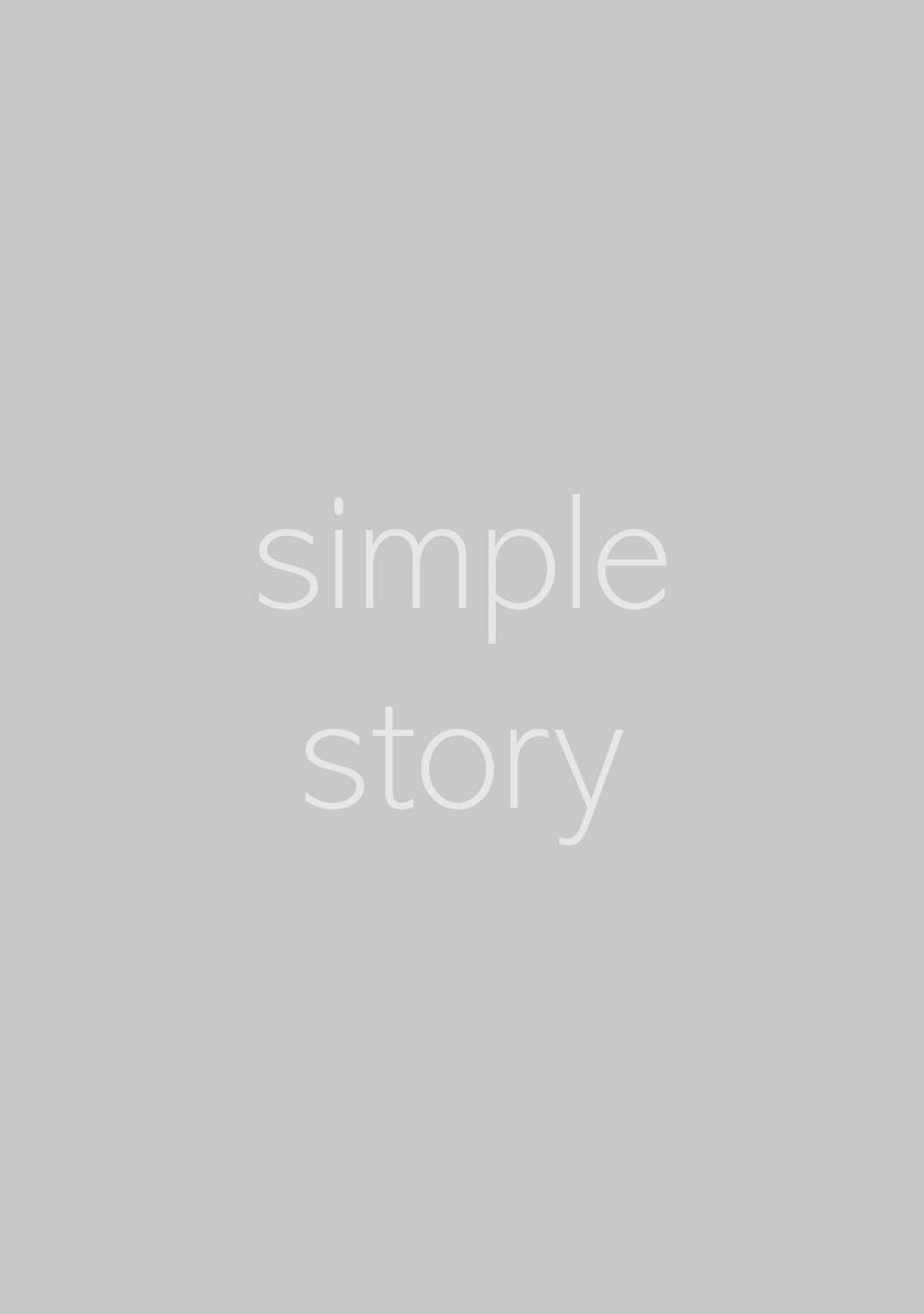 A Simple Story Cover